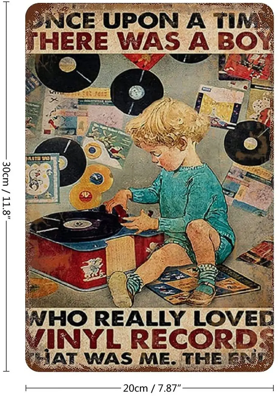 Рисунок 2 - Винтажный жестяной знак JEFCY