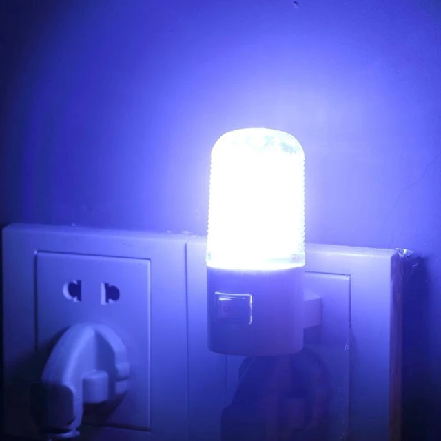 Noc lampka z wtyczką w lampa łazienkowa oświetlenie żarówki wtyczki w do sypialni 3V LED lampka nocna oszczędność energii u nas państwo lampy oświetlenie wewnętrzne tanie i dobre opinie VEVICE CN (pochodzenie) night light NONE Other Awaryjne led light led night light night lamp