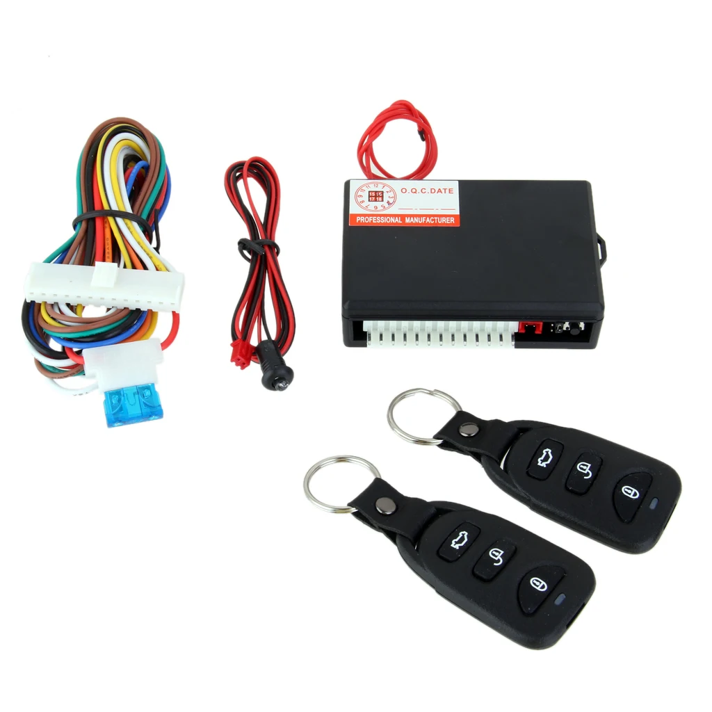 

Remote Control Car Door Lock Unlock System LED Indicator Keyless Control