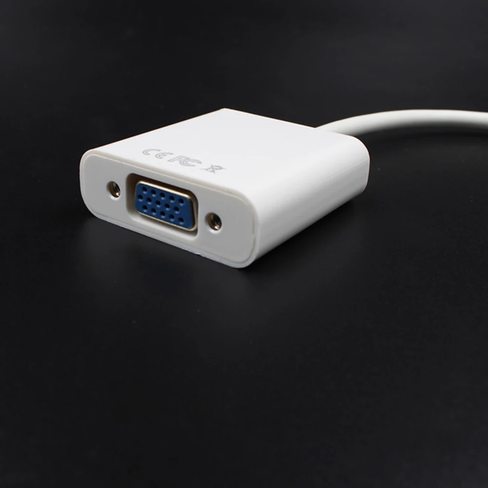  Hdmi Al Cavo Del Vga con Audio Interfaccia Del Computer Portatile Cavo Del Proiettore Convertitore 