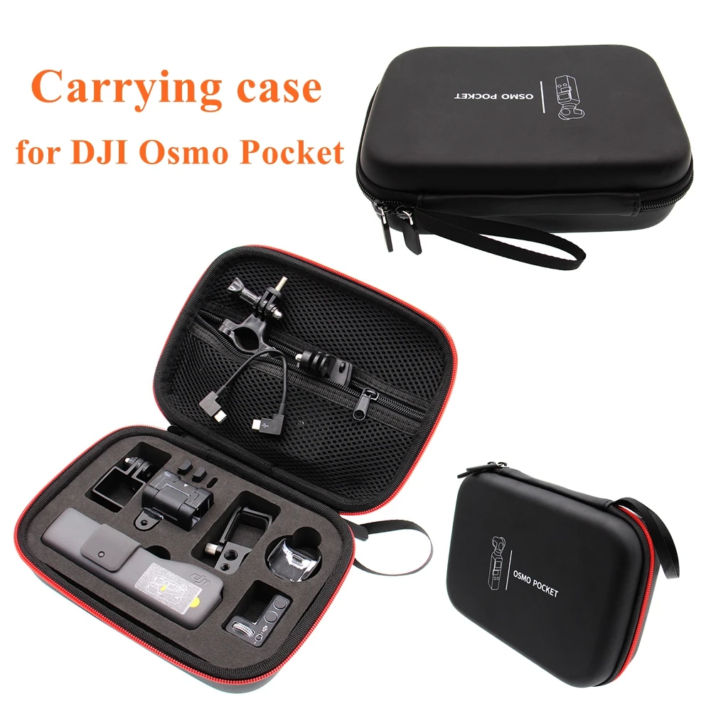Portable Waterproof Storage Bag Carrying Case with Zipper for OSMO Pocket Mobile Camera Device Accessories