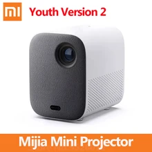 Проектор Xiaomi Mijia Youth Version 2, 1080P, 4K, с автофокусом, 460 ANSI люмен, домашний кинотеатр, портативный мини-проектор