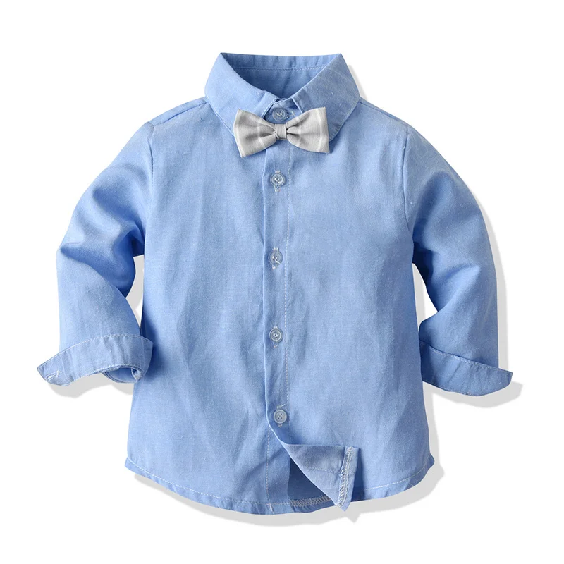 Tem doger/комплекты одежды для маленьких мальчиков повседневные Костюмы в джентльменском стиле для маленьких мальчиков рубашка+ жилет+ штаны, комплект из 3 предметов одежда для Новорожденные малыши