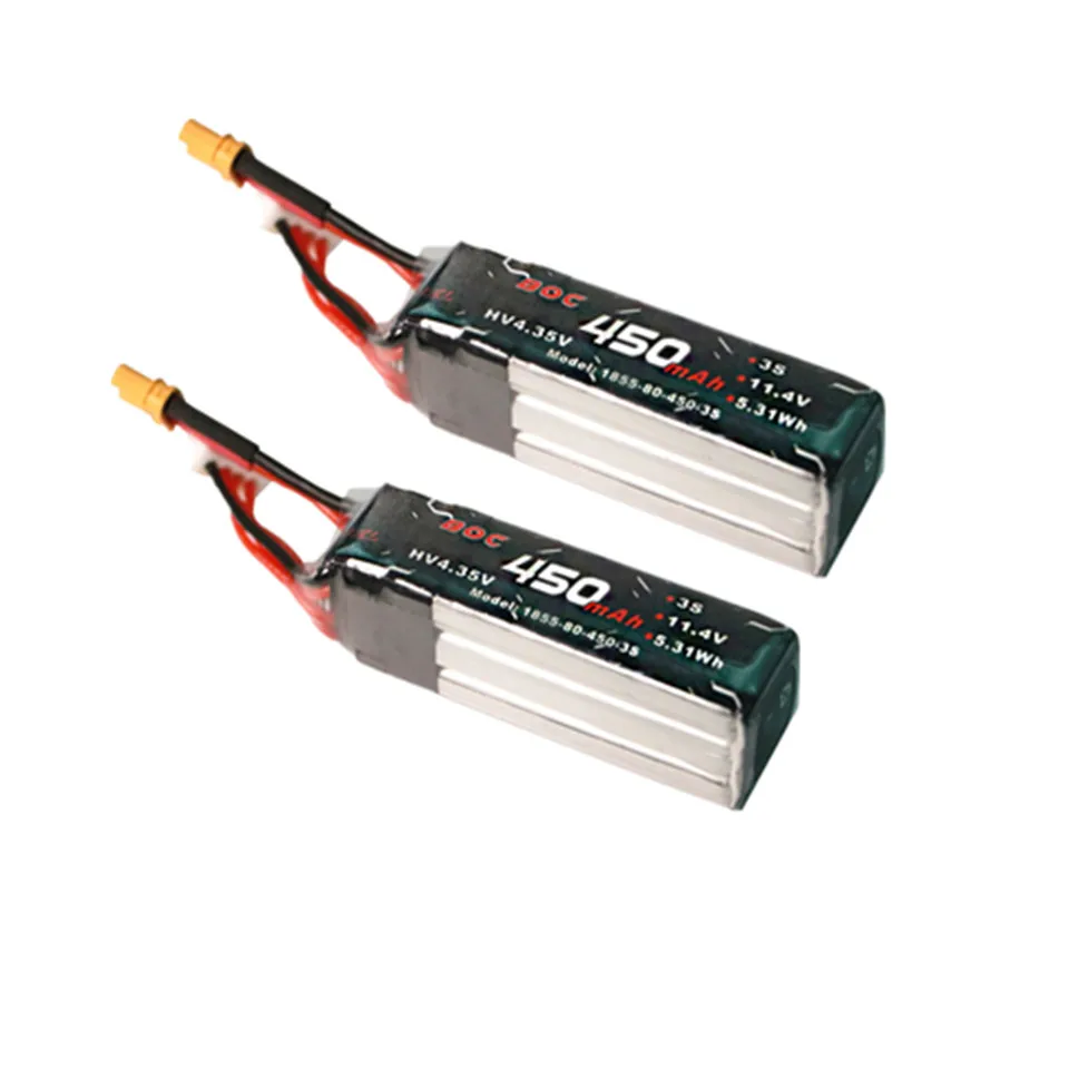 4S Lipo 15 2 V HV4.35V 450mAh 80C XT30 Plug Connector HV литиевая батарея для RC FPV Racing Drone Frame Kit Запасные