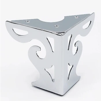 

4 Pieces European Sofa Legs Tea Table Metal Furniture Feet Couch Bench Cabinet Furniture Accessories