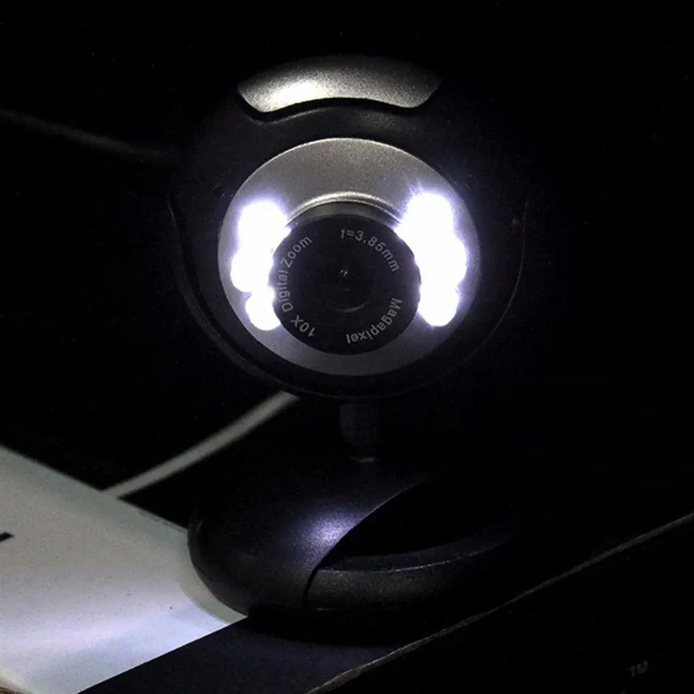 Веб камера USB с микрофоном компьютерная веб Настольный ПК без привода Клип 6