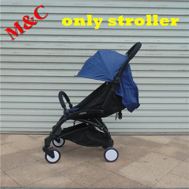 blue stroller Легкая детская коляска 2 в 1, переносная прогулочная коляска yoya, детская коляска - Цвет: blue stroller