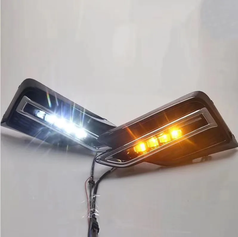 One Pair Turn Signal Relay Waterproof Car DRL LED Daytime Running Light For Honda Jade