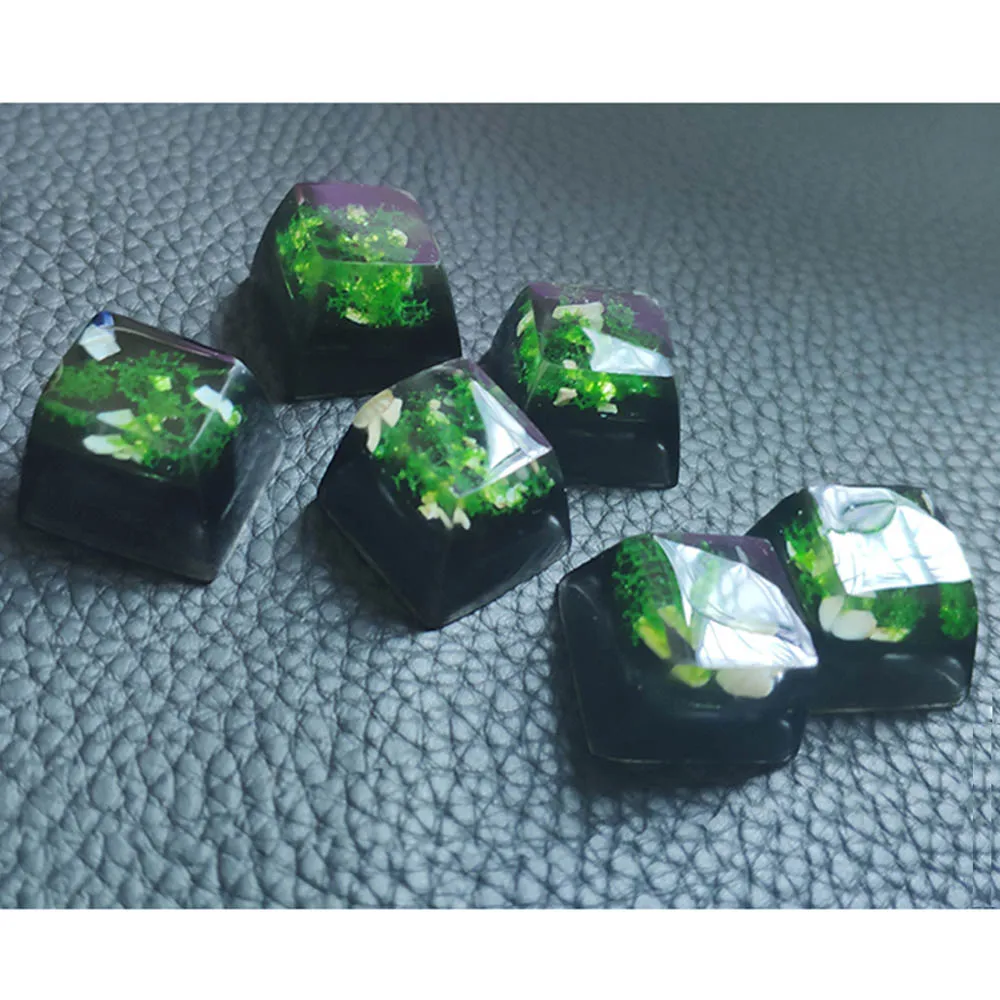 Дизайн Grassland колпачки для ключей с подсветкой переключателя Cherry Mx механическая