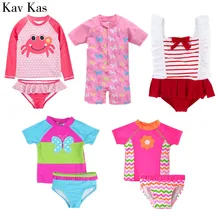 Купальный костюм для маленьких девочек, купальный костюм для купания, милый летний купальный костюм