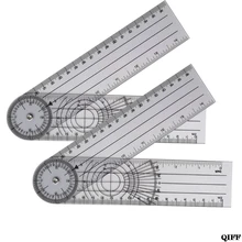 Складная медицинская шкала позвоночника, ортопедическая 360 градусов, вращающаяся медицинская угловая линейка