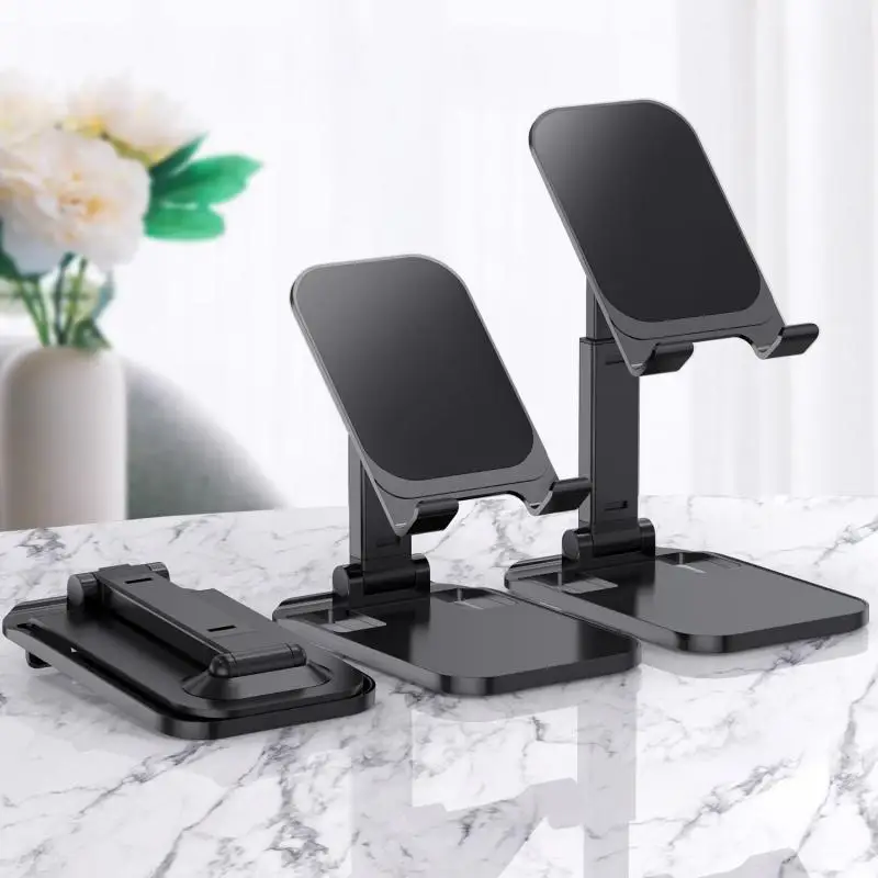 Phone Holder Aluminum Alloy Mobile Phone Holder Universal For Android Phone IPhone Tablet Computer Foldable Cellphone Stand Phone Holder Aluminum Alloy Mobile Phone Holder Universal For Android Phone IPhone Tablet Computer Foldable Cellphone Stand
