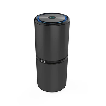 

Car Air Freshener cigarette lighter USB Mute Wind Adjustable Negative Ions Car Air Purifier Machine Device Diffuser Practical