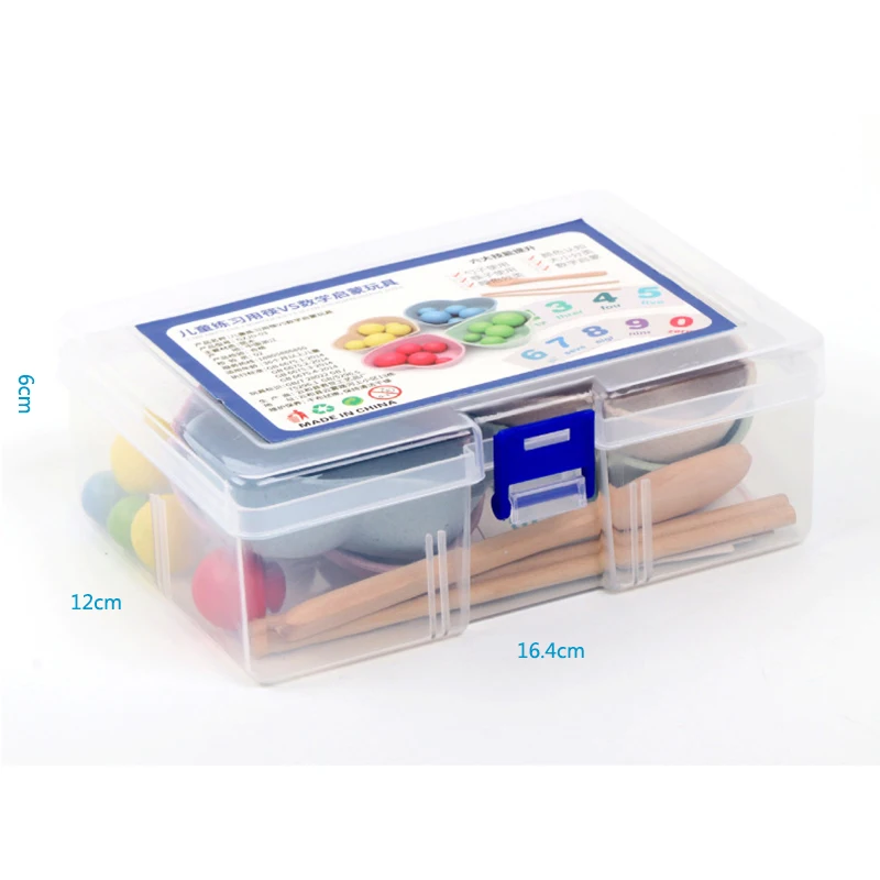 Детская математическая игрушка из конфетного дерева, обучающая игрушка с зажимом для раннего развития, многофункциональная практическая игрушка с палочками для еды, обучающая игрушка Монтессори