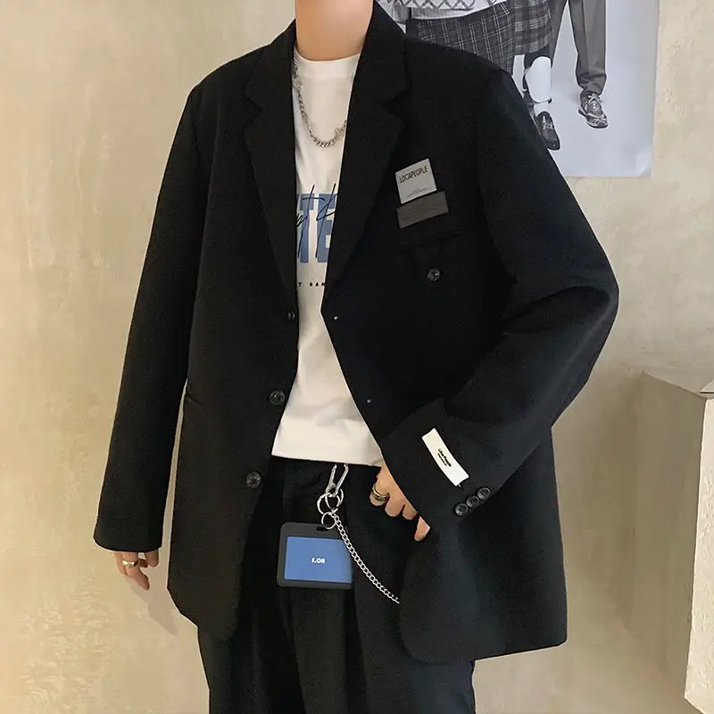 

2020 Spring And Autumn New Youth Popular Korean Version Of Pure Color Loose Couple Small Suit Fashion Casual Jacket S-XL