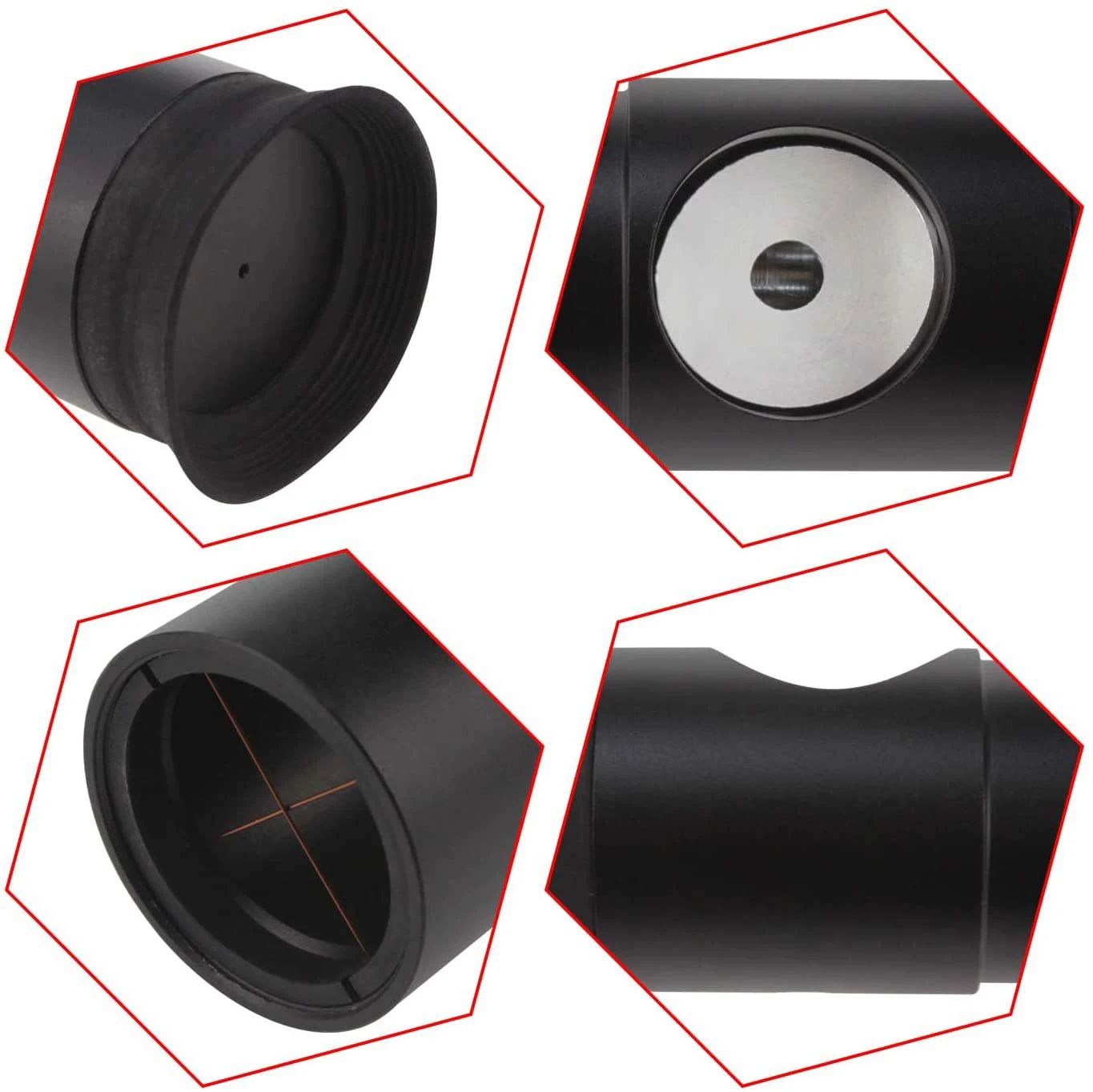 1.25 Inch Cheshire Collimating Eyepiece For Newtonian Refractor Telescopes Metal Structure Optical Axis Calibrator StarDikor