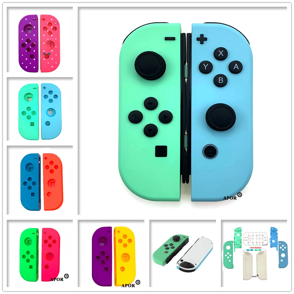 

New Arrival Custom Controller Housing Cover With Full Set Buttons DIY Replacement Shell Case for Nintendo Switch Joy-Con