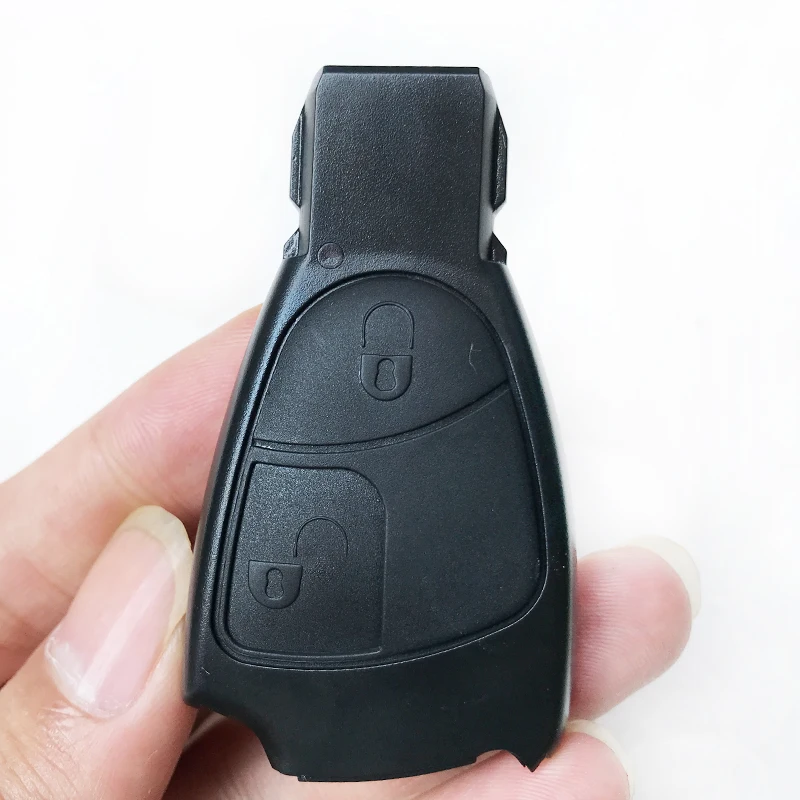 Horande Smart Key Fob Case Fits Mercedes-benz C Cl CLK Cases C E S CLA CLS ML GL GLK CLK SLK Class Remote Control Key Cover Shell No Chip