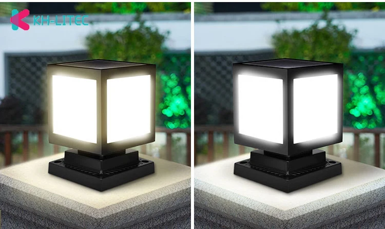 Solar-Post-Lamp-Outdoor-IP65-Waterproof-Column-head-light-For-Garden-wall-lamp-garden-Post-Deck-Cap-Column-Fence-Landscape-Lamp（8）