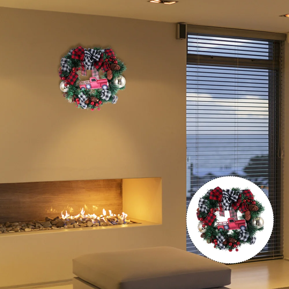 Изысканный Рождественский венок Рождественская висячая гирлянда дизайн