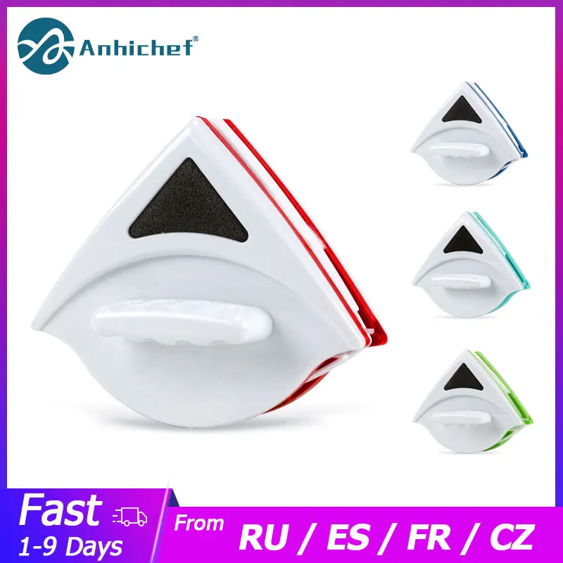 Магнитная щетка для мытья стекол двусторонняя щетка для чистки стекла для очистки окон бытовой инструмент для очистки Магнитная щетка для мытья окон очиститель стекла|Магнитные стеклоочистители| | АлиЭкспресс - Находки для уборки и стирки