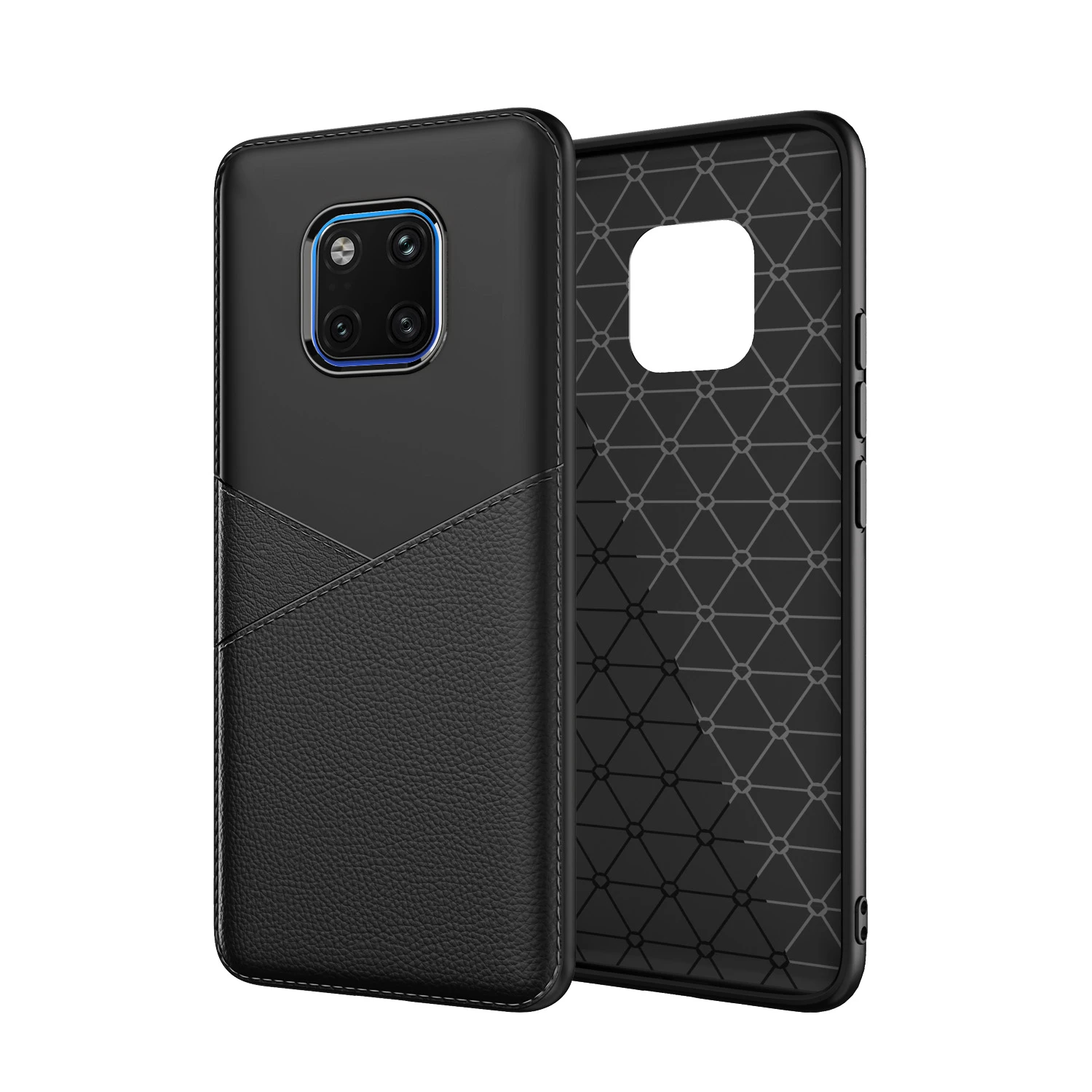 

Silicone Fitted TPU Anti Slip Back Cover For Hauwei P30 Mate 20 Lite Pro Y5 Y6 Y7 Y9 2019 P Smart Plus Z Honor 8X 10i Soft Case