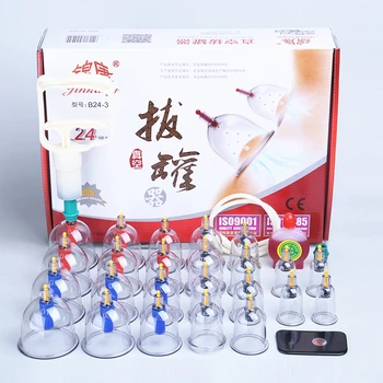 

Household Chinese Vacuum Cupping Full Set Pull Out Vacuum Apparatus Therapy Relax Massager Curve Suction Pumps Scraping Board