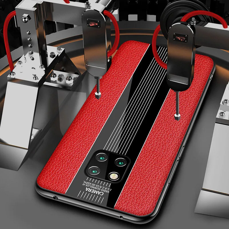 Для huawei Коврики 20 Pro Чехол Печатный кожаный TPU крышка для чехол Porsche глянцевый