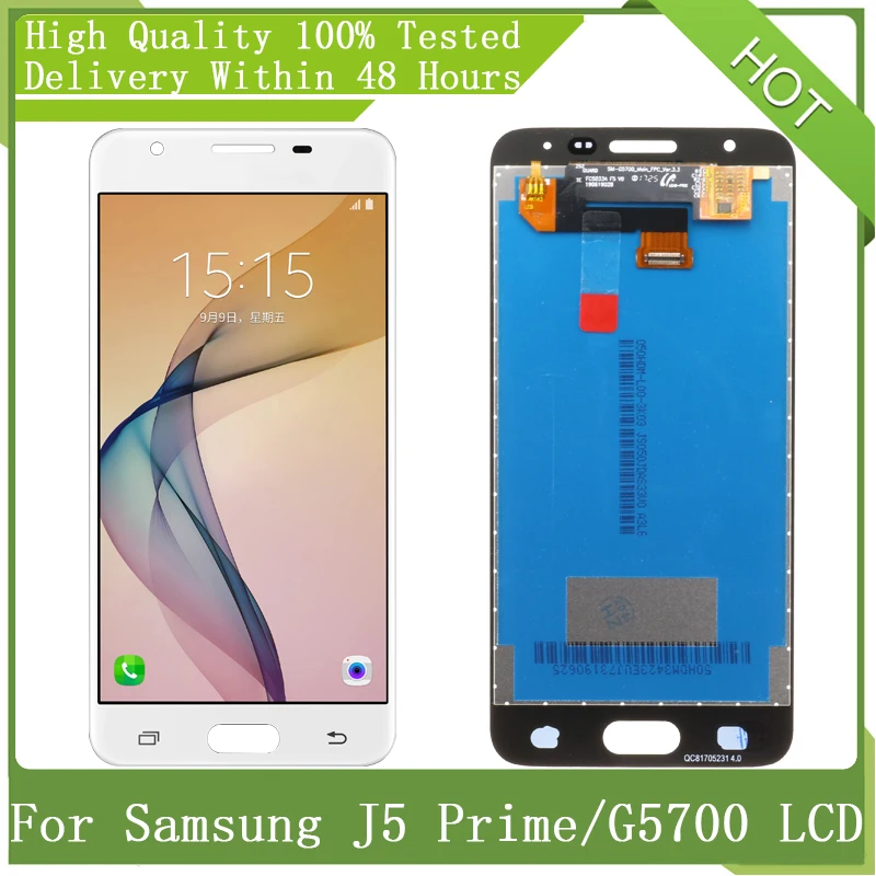 ЖК-дисплей для Samsung Galaxy 5 &quot новый Amoled J5 Prime G570 G5700 G570F G570M дисплей с сенсорным