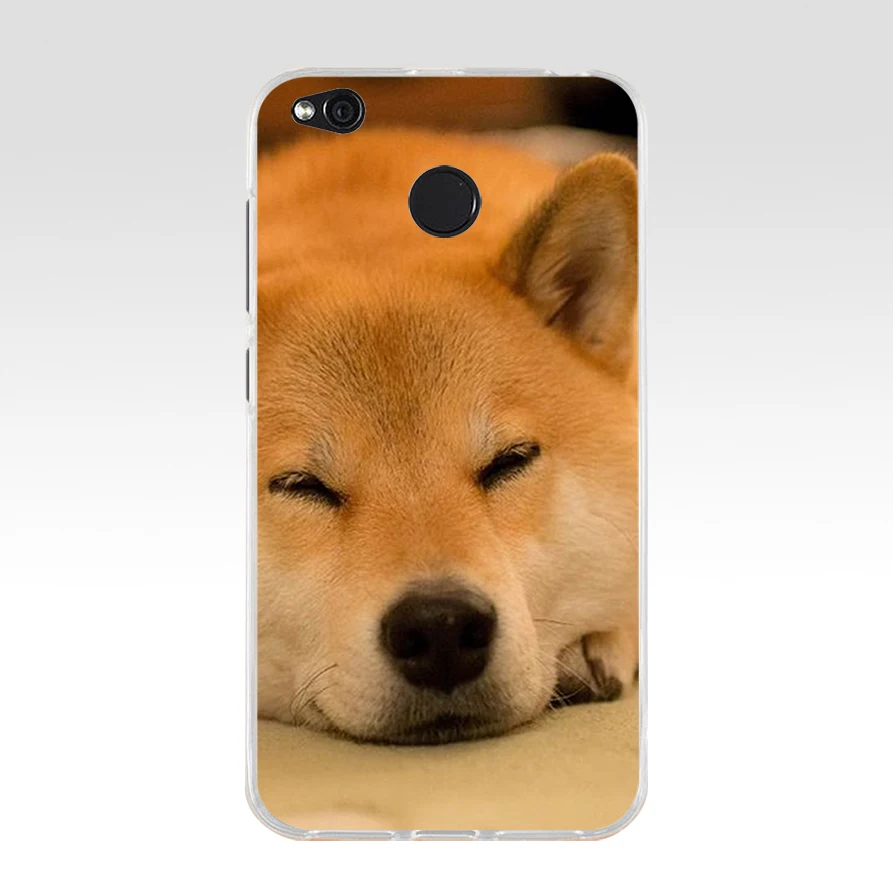 166SD p dog Мягкий Силиконовый ТПУ чехол для телефона xiaomi redmi 4A 4X note 4 4x mi A1 A2 lite|Бамперы|