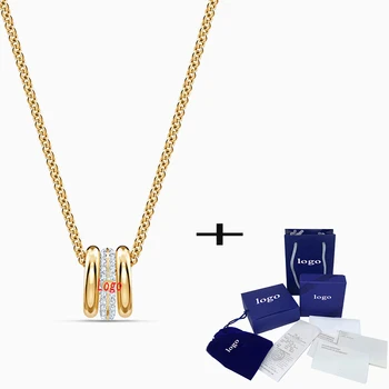 

SWA 2020 New High-quality Fashion Stone Pendant Give Girlfriend Exquisite Elegant Romantic Birthday Valentine's Day Best Gift