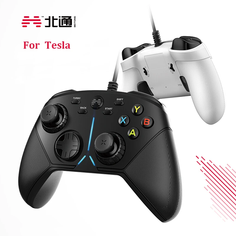 Original BETOP Asura 3 Competitiv Gamepad USB Wired Joystick Enhanced Vibration For Steam For PS3 PC TV for STB for Tesla