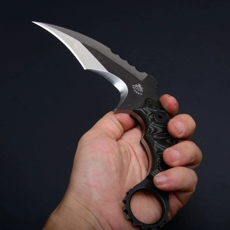 керамбит Уличные ножи Karambit cs go коготь нож выживания самообороны тактический
