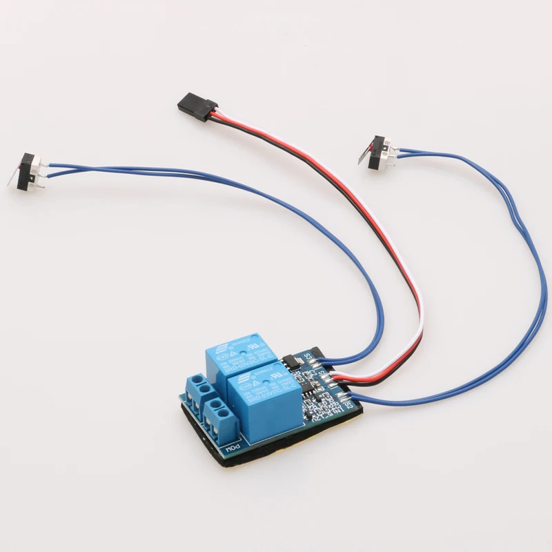 1PC Brushed Motor Forward Reverse Rotation Controller Relay Module Dual-way Stopper Limit Switch for RC Aircraft 5-12V Receiver | Игрушки и