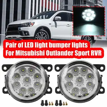 

Pair Car Front Bumper 12V 9 LED fog Lights F For The Mitsubishi Outlander Sport RVR ASX Eclipse 2006-2019 Car Accessories