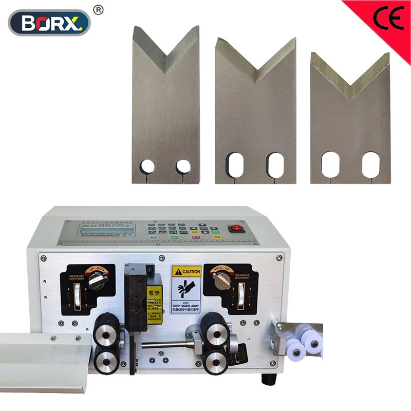 Computerized stripping machine blades die wire harness peeling knife Automatic strip machine cutter High speed die made in china portable chargeable wire harness tape winding machine with ce