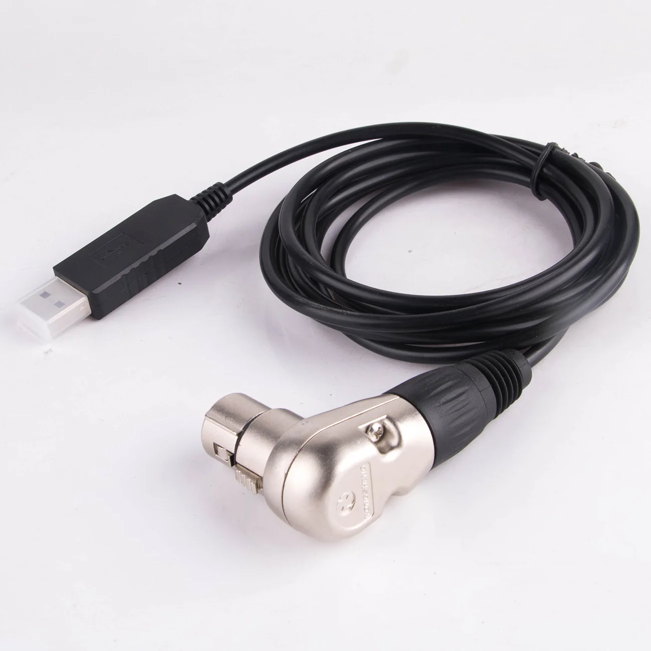 Usb ao Adaptador de Interface Dmx512 Dmx512 Controlador de Iluminação de Palco do Computador Dimmer Usb Led Interface Dmx512 com cd Cabos de computador e conectores - Imagem 3