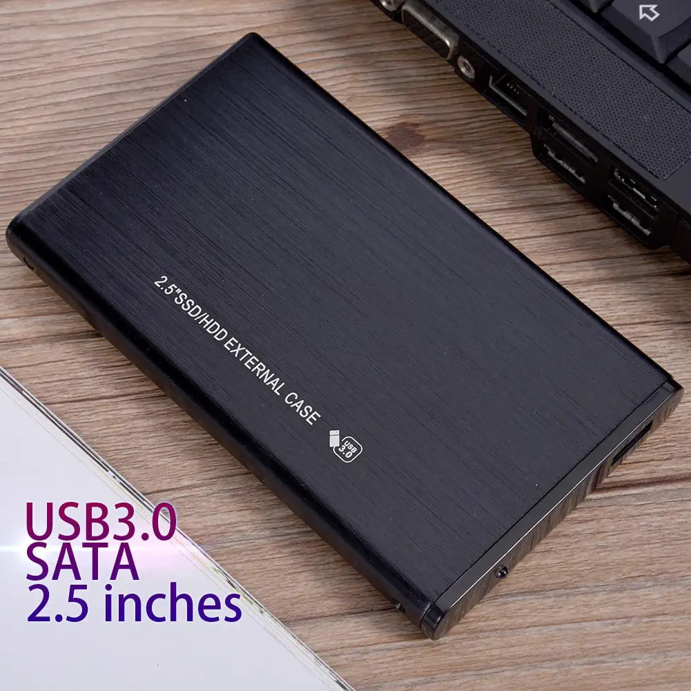 Алюминиевый сплав HD HDD жесткий 2,5 "коробка SATA USB3.0 коробка SATA для Windows 7/8/10/98/ME/2000/xp mac OS