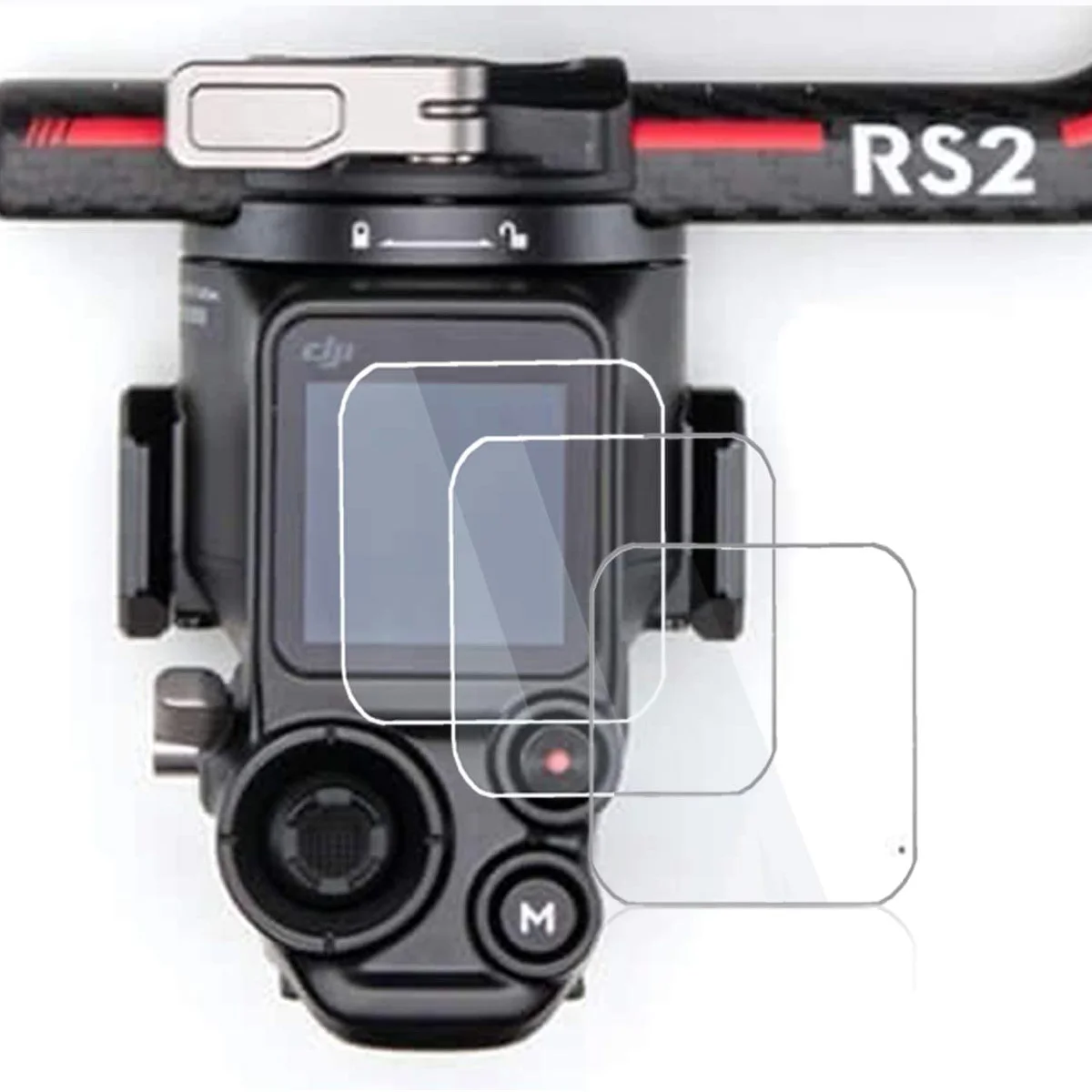 Tempered Glass Screen Protector Cover For DJI RS 2 RS2 Ronin-S2/RSC RSC2 Ronin-SC2 Handheld Gimbal Hard Protective Film Shield |