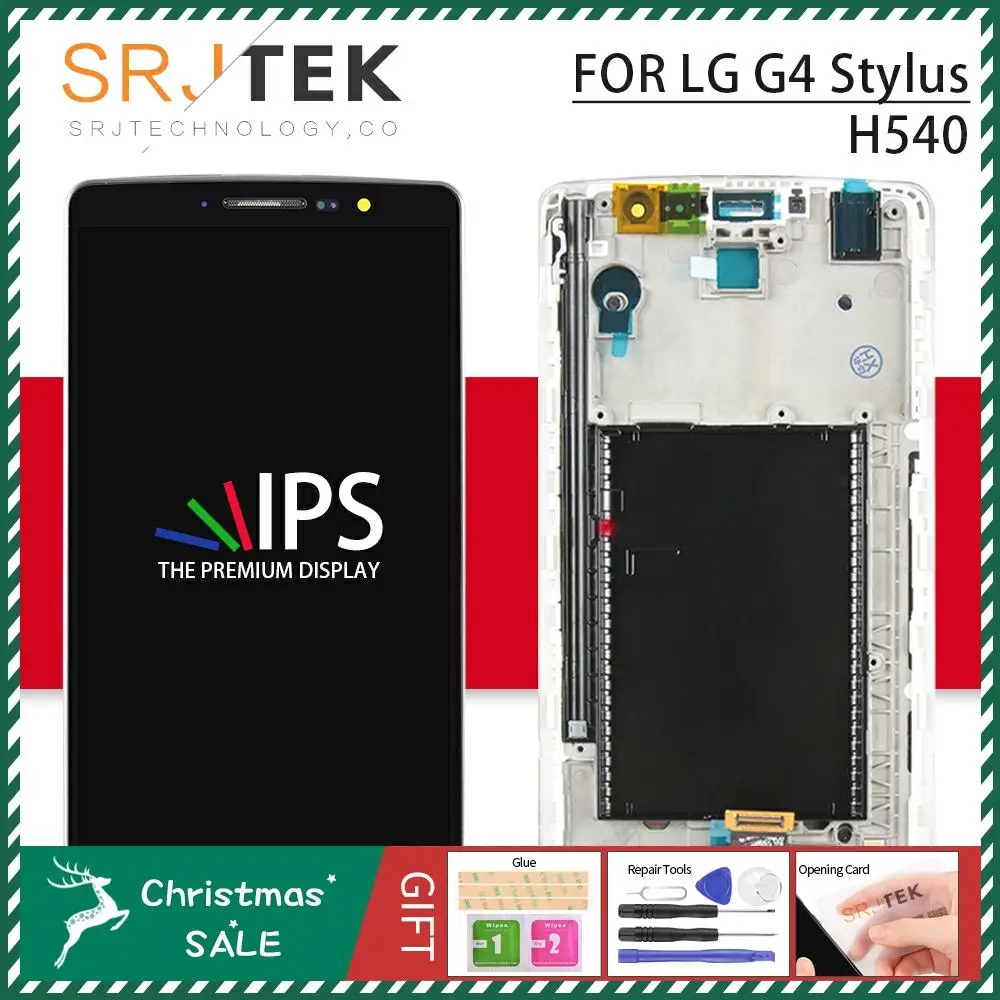 Небольшой IC дисплей стилус для LG G4 H540 lcd сенсорный экран с рамкой дигитайзер замена 5," 1280*720 для LS770 H635 H542 H540F