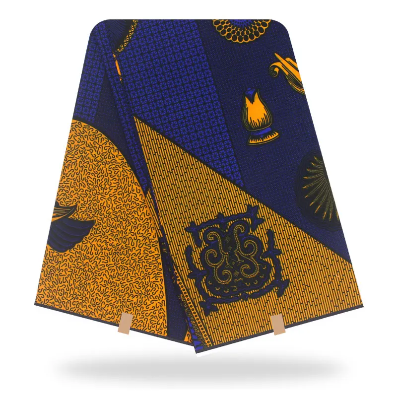 

Latest High Quality Cotton Fabric Popular Style African Wax Prints Fabric tissus wax Fabric new nederlands Wax Print Fabric