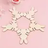 10PCs Easter Bunny Piece Innovative Cute 3D DIY Wooden Ornaments Home Decor Craft Bunny Easter Decoration - Image 5