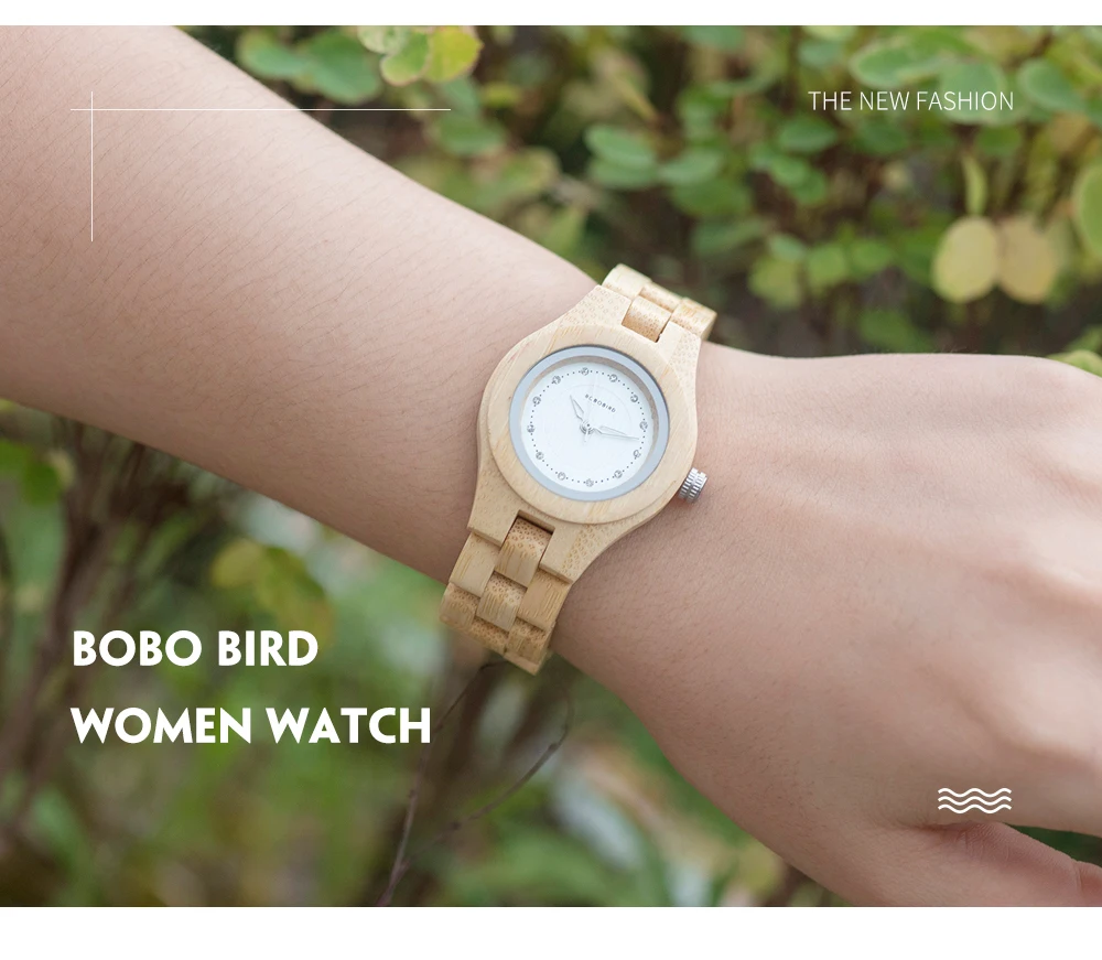 BOBO BIRD V-O10 женские роскошные часы бамбуковые деревянные модные уникальные женские кварцевые часы relogio feminino с бриллиантами