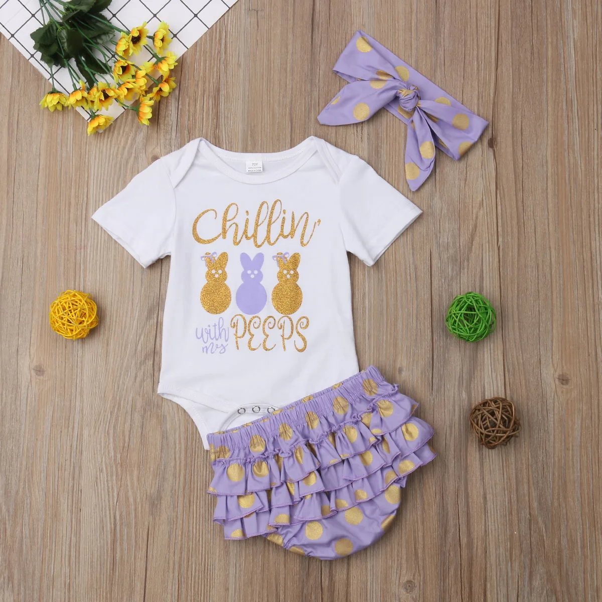 Новинка года, топы для новорожденных девочек с надписью «Daddy» Одежда для новорожденных и маленьких девочек боди+ шорты с цветочным принтом комплект из 3 предметов