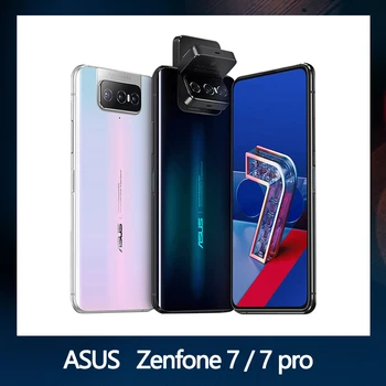 ASUS Zenfone 7/7 Pro versión global 8GB RAM 128G/256GB ROM Snapdragon 865/865 más 5000mAh NFC Android Q 90Hz 5G teléfono inteligente