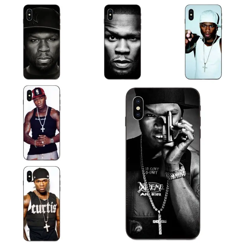 Чехол для Xiaomi Redmi Mi Note 2 3S 8 9 Lite SE Pro 50 Cent Rap Singer American Rapper | Мобильные телефоны и