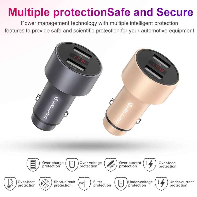 Jellico 3,0 USB Автомобильное зарядное устройство для iPhone Xiaomi huawei SCP QC4.0 QC3.0 QC type C PD быстрое автомобильное зарядное устройство для мобильного телефона