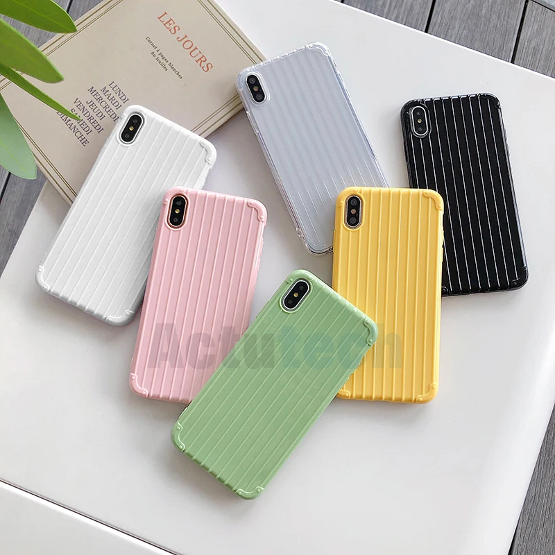 Trunk Stripe Candy Case For Huawei P20 P30 P 30 20 Lite Light Pro TPU Soft Silicone Back Cover On Honer Honor 20Pro Honor20 |
