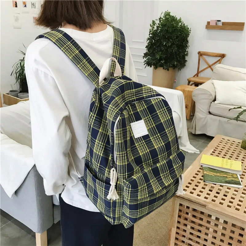 

Backpack Korean Ulzzang Shoulders-Package Minnie Personality Cartoon Woman Meters Satchel