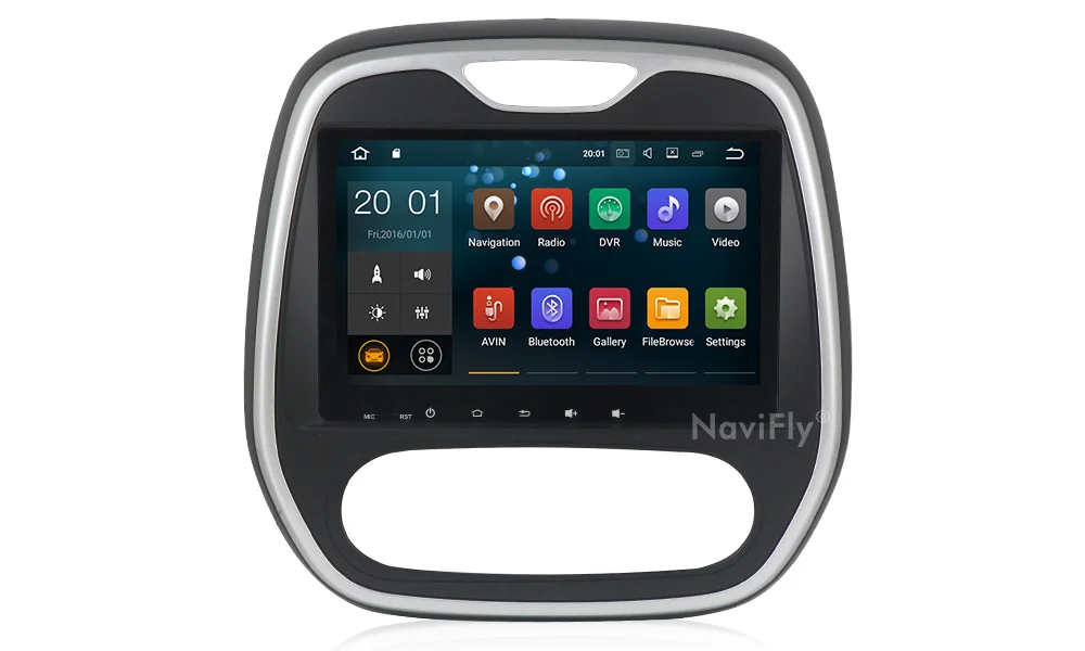 NaviFly Android 9,0 Восьмиядерный 4 Гб ОЗУ 64 Гб ПЗУ автомобильный мультимедийный плеер автомобильные аксессуары для Renault Captur clio samsung 2011